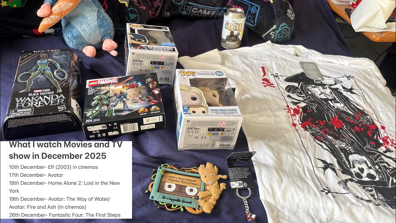 What I Watch Movies and TVs Show on December+ My Christmas Money Pick-ups Part 1 