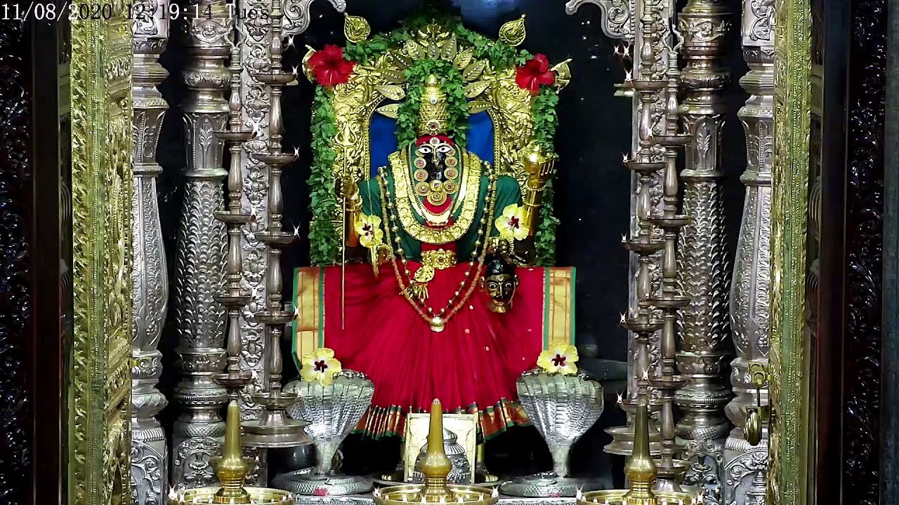 Shree Mahalasa Narayani Madhyanh Aarati Live 11th August 2020