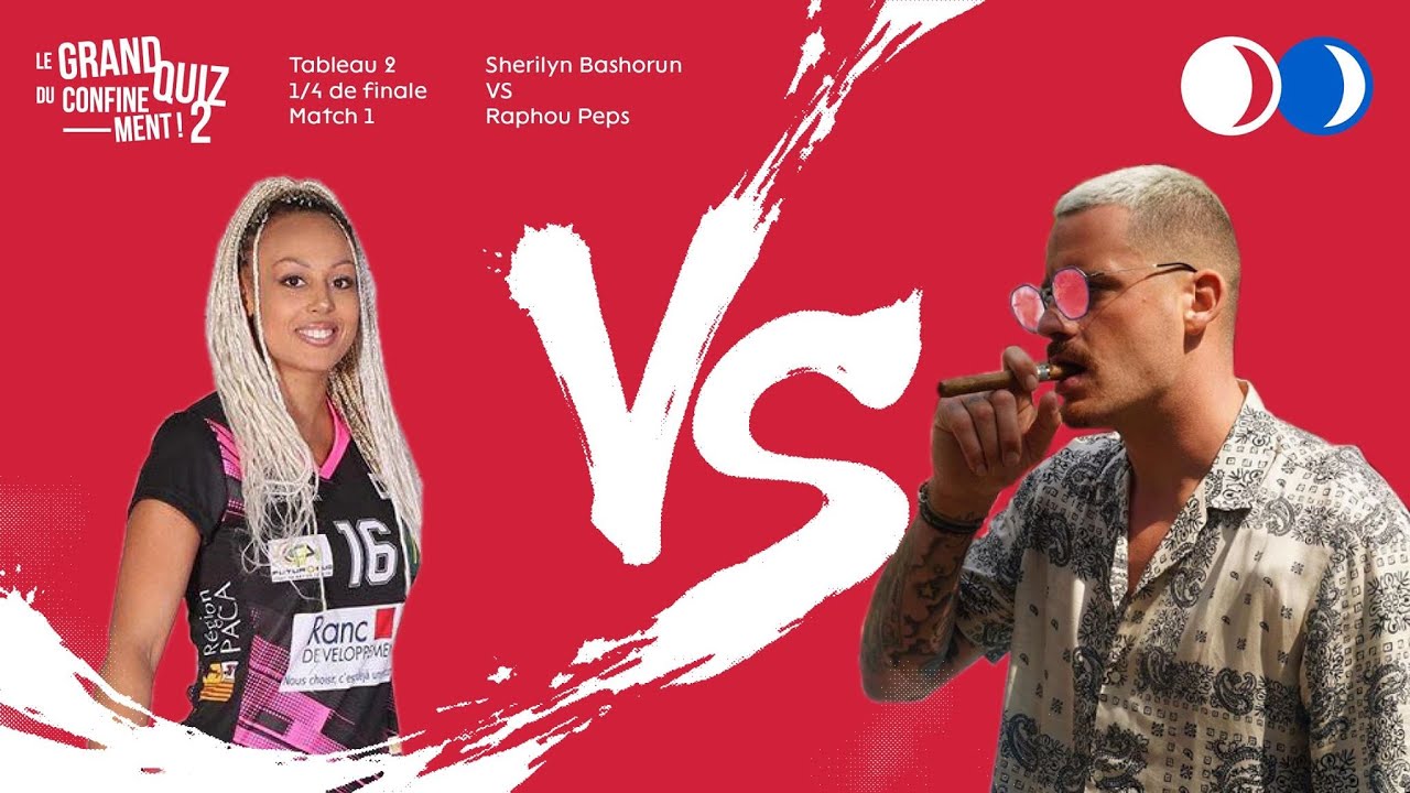GRAND QUIZ DU CONFINEMENT 2 : Raphou Peps vs Sherilyn Bashorun
