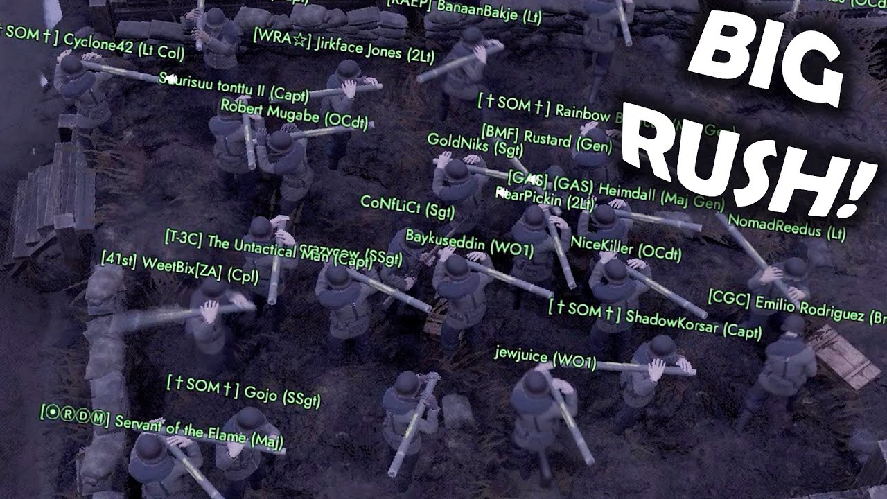 Biggest Rush Ever in Foxhole! (Best Moments) #169