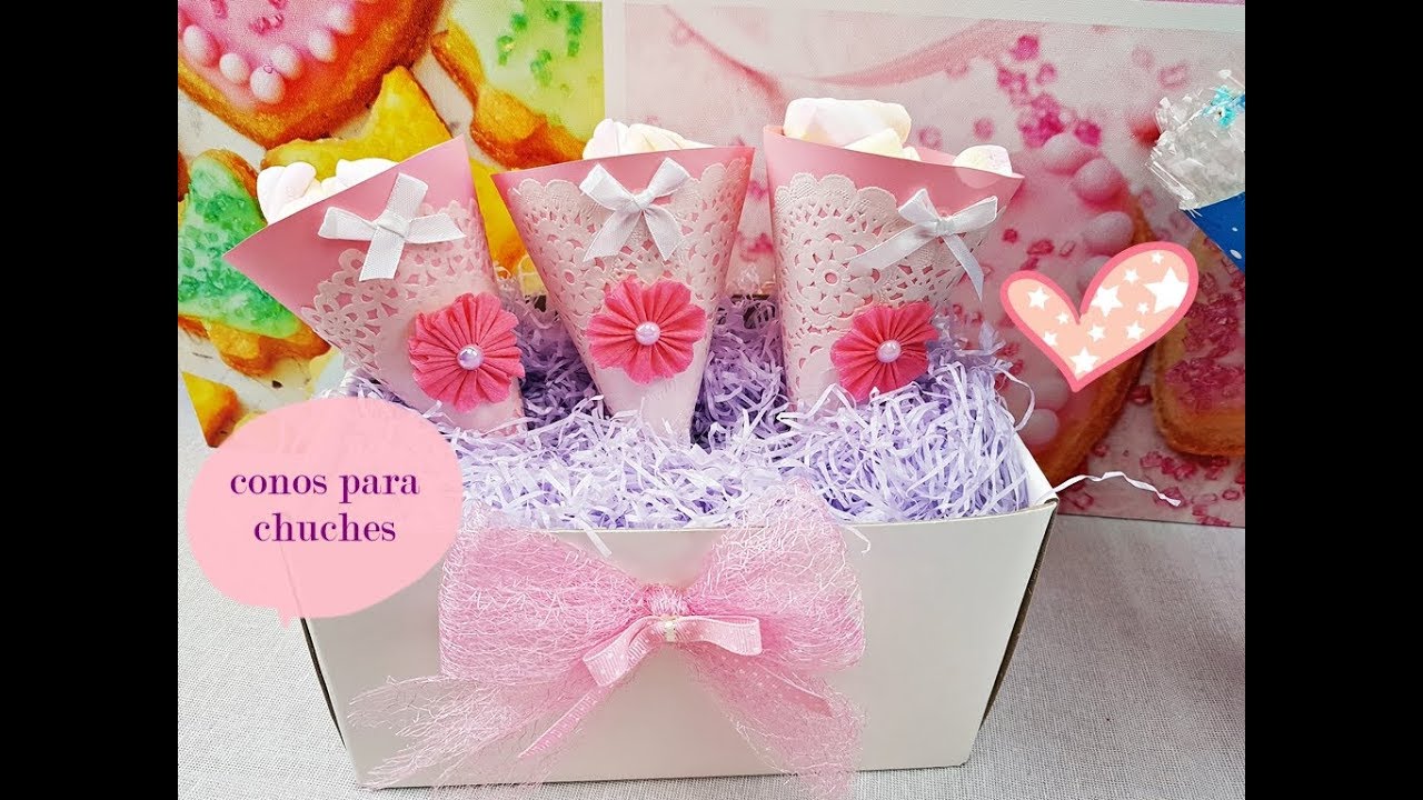 conos para chuches/ cones for parties