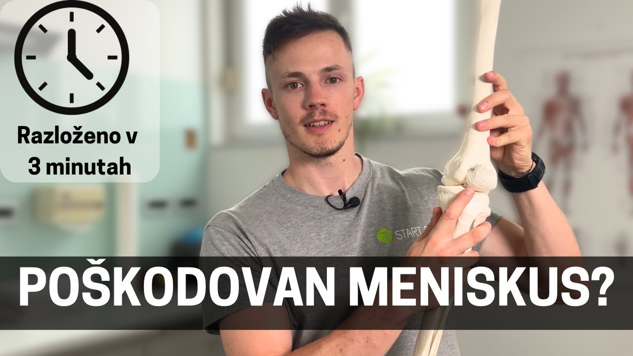 Kaj pomeni, če imate poškodovan meniskus v kolenu? I Startfitove drobtinice #092