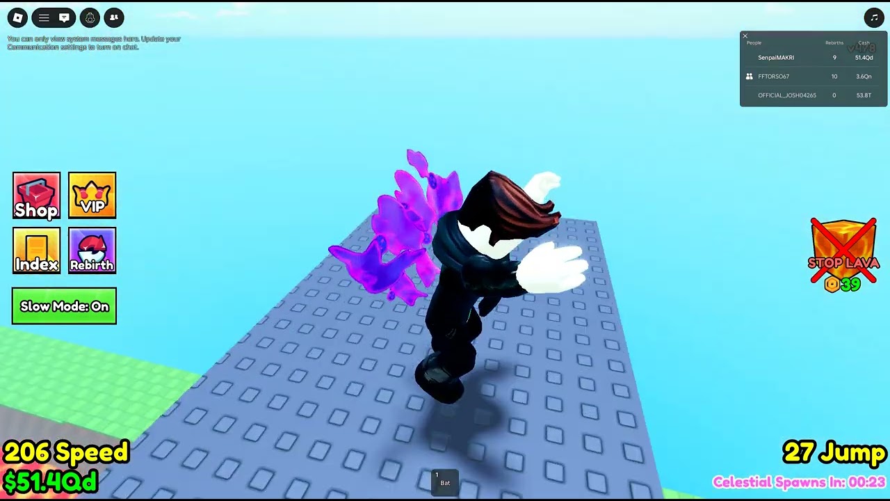 playing survive lava for brainrots with friends