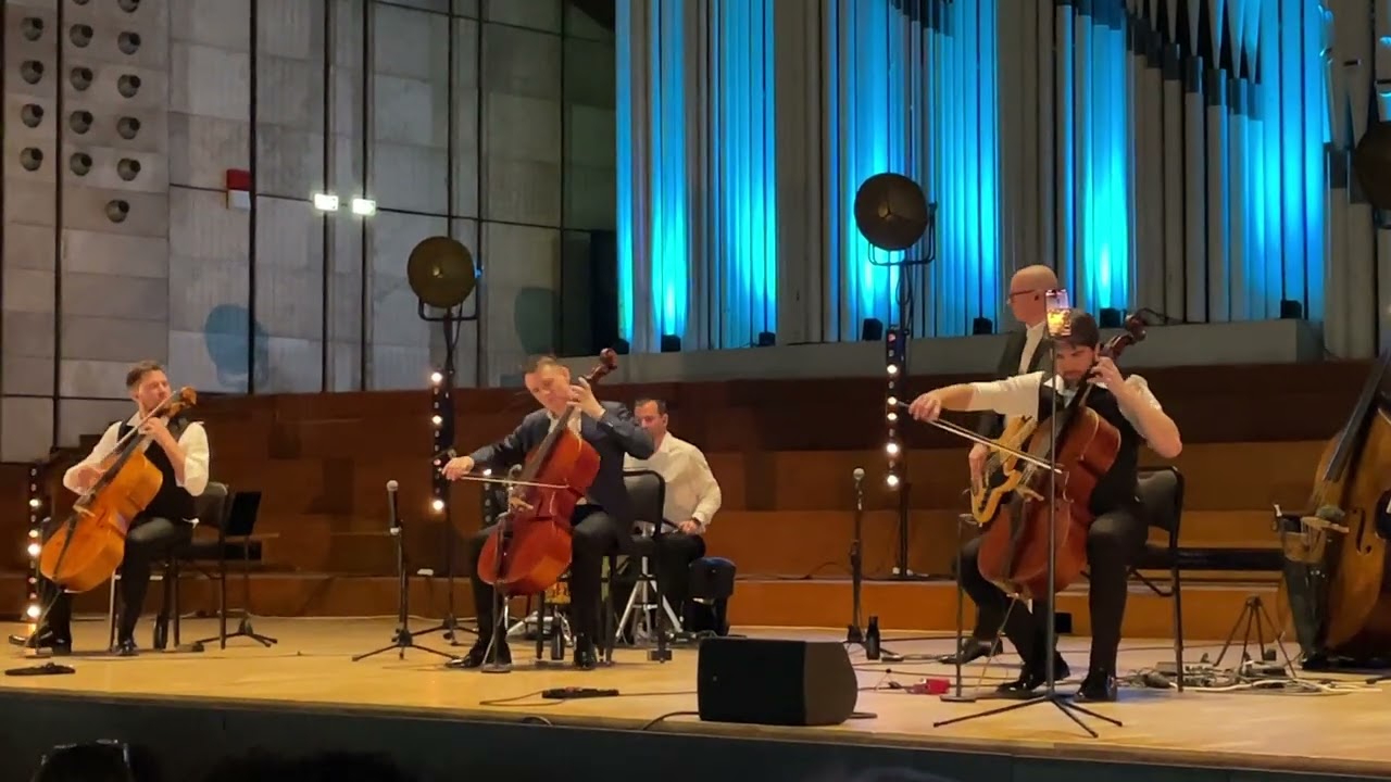 Prague Cello Quartet - Nothing Else Matters @praguecello 