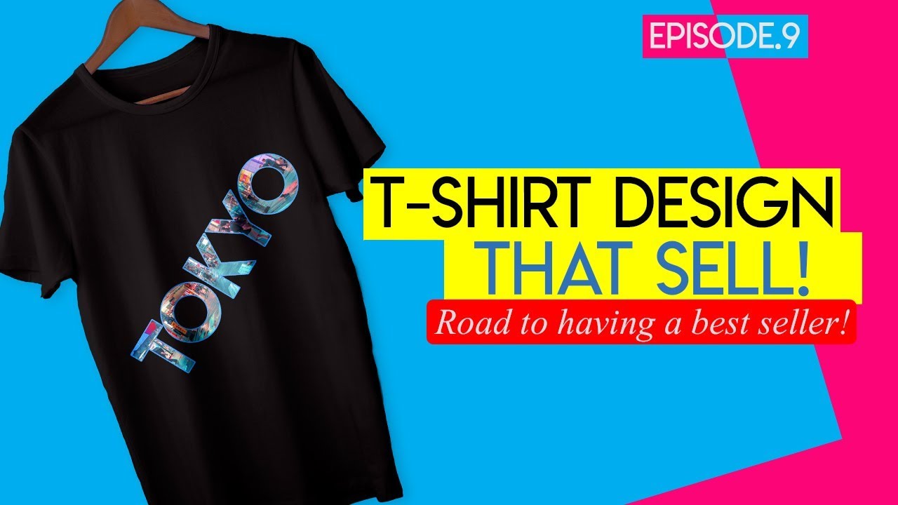 T SHIRT DESIGN PHOTOSHOP THAT SELL and MAKE MONEY on TEESPRING 2020
