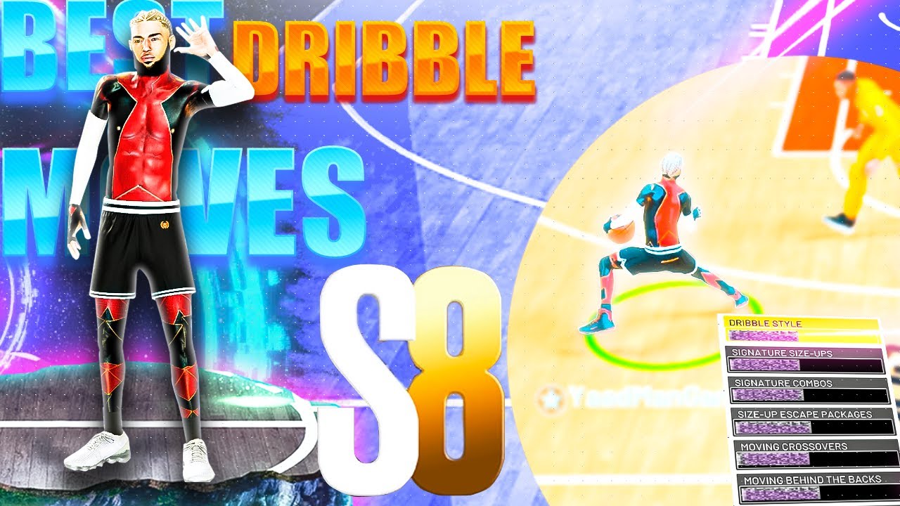 the ONLY Dribble Moves worth using in SEASON 8 of NBA 2K22😈 BEST MOVES!