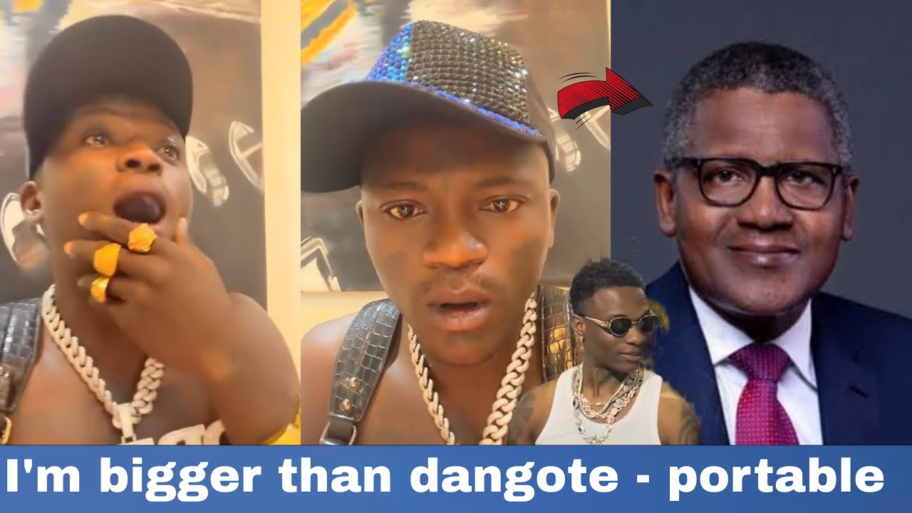 PORTABLE JOIN WIZKID SAY ZAZU IS BIGGER THAN DANGOTE & SEUN KUTI IS BACK WITH ANODA ONE 