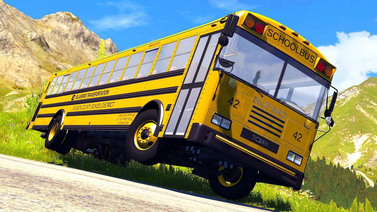 Dangerous Curves #4 – BeamNG Drive Crashes & Fails Compilation