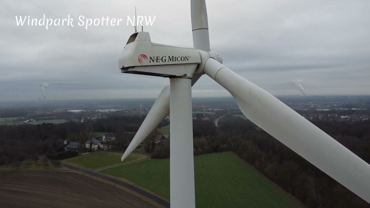 Wind farm castrop-rauxel drohne footage,E40,E58,NM48.E82 