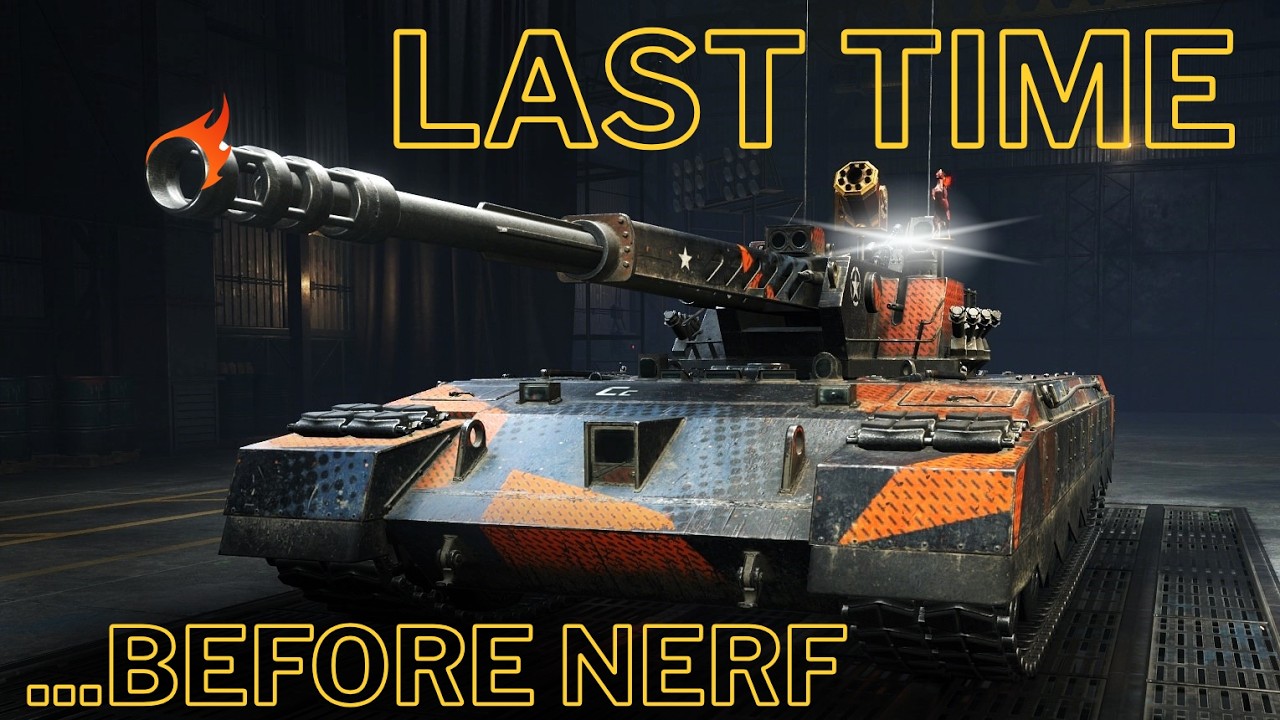 Last Battle Before ARES NERF - 8K Dmg in 3 mins! - WOT