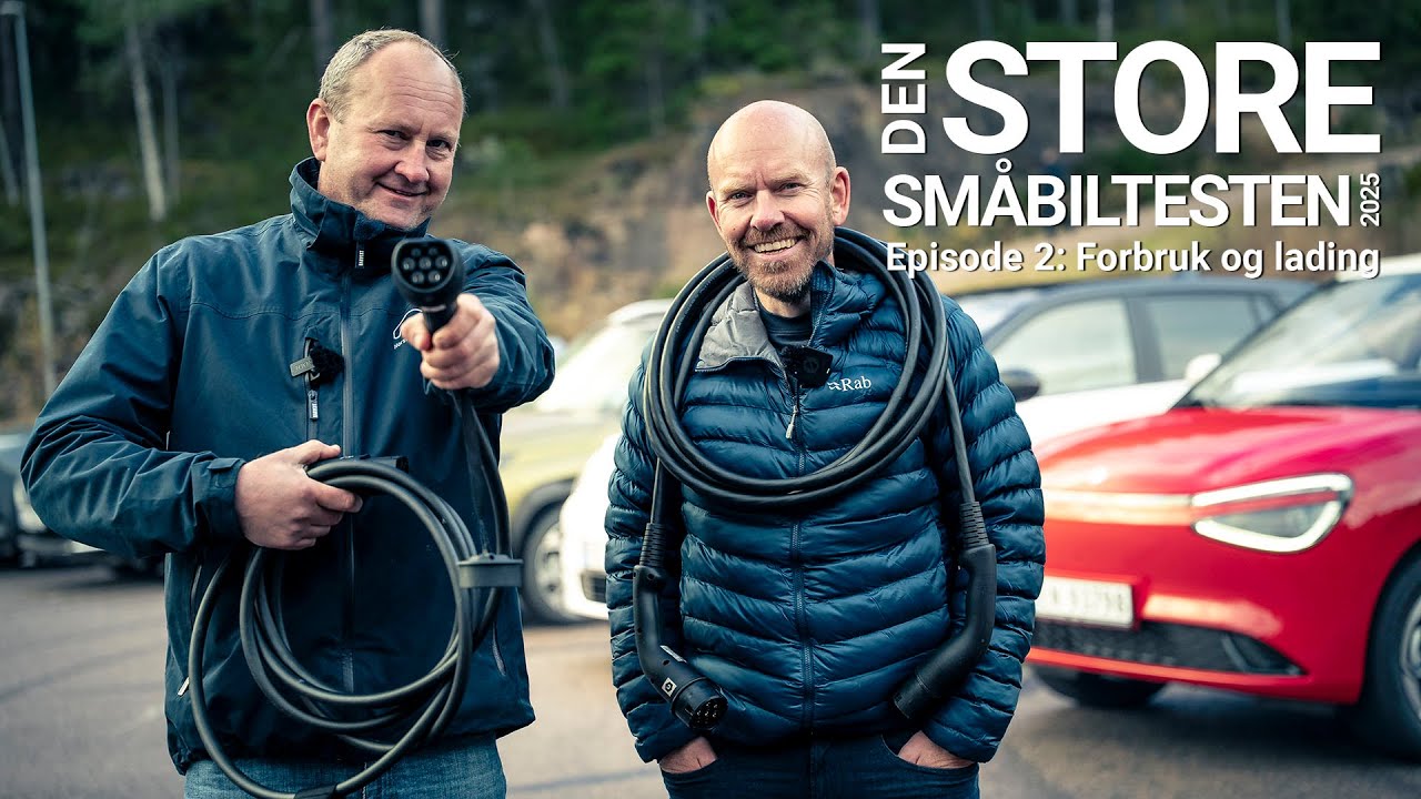 Den store sm&aring;biltesten &ndash; episode 2: rekkevidde og lading &ndash; hvilken ryker?