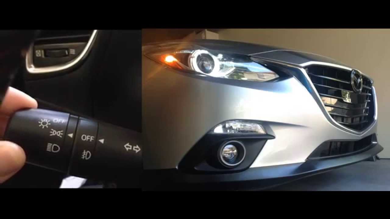 Demo: Fogs on w/ DRL mod - Mazda3