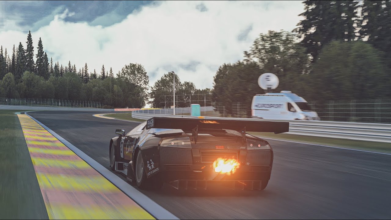 18 MINUTES OF THE BEST CAR SOUND IN AC | MURCIELAGO GT1 SOUND MOD | CAR AND SOUND MOD| ASSETTO CORSA
