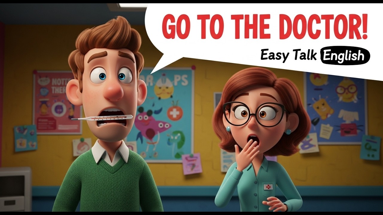 Learn English Easily | Visiting the Doctor Conversation | Easy Talk English Podcast