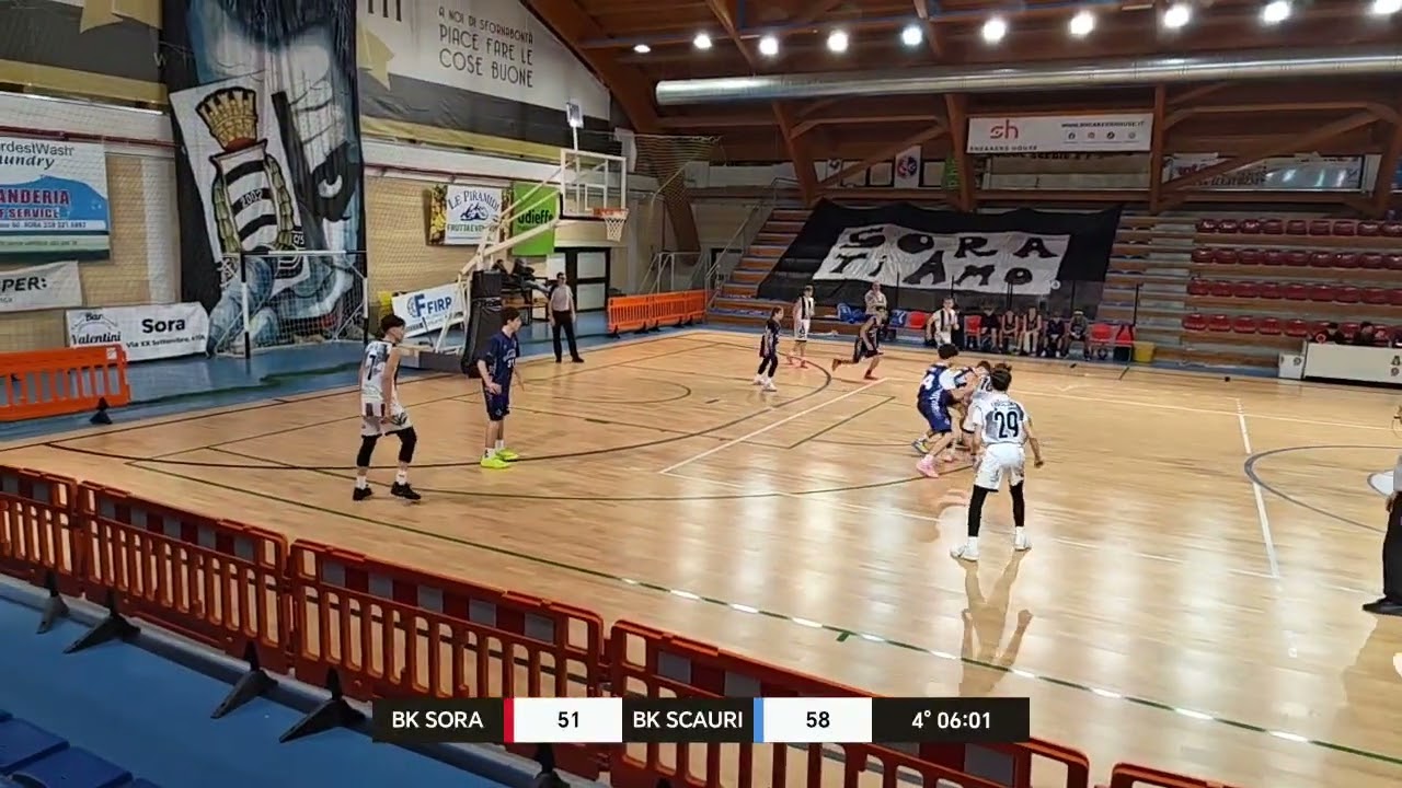 Under14 Gold: Bk Sora Vs Fortitudo Scauri (4 tempo)