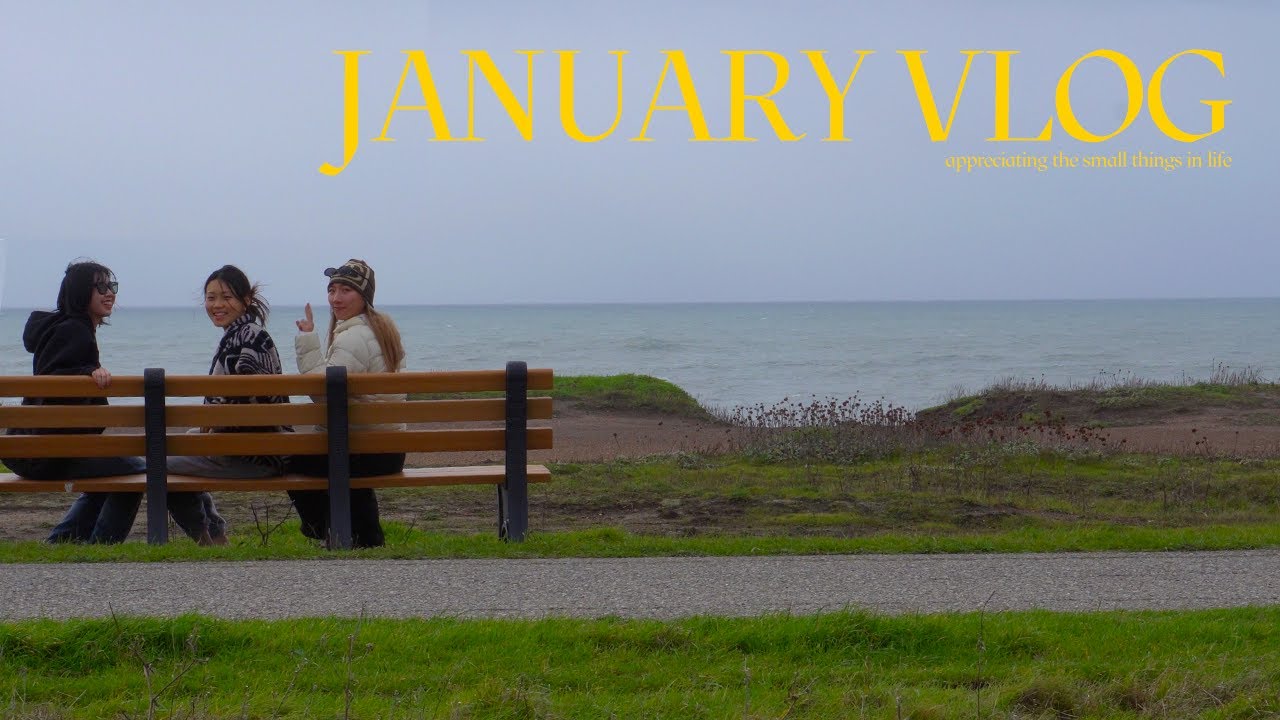 January Vlog: SF, coastal scenery, &friends