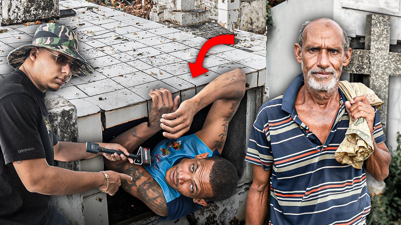 VIVEN EN TUMBAS DENTRO DEL CEMENTERIO ( el extra&ntilde;o pueblo de Ban&iacute; )