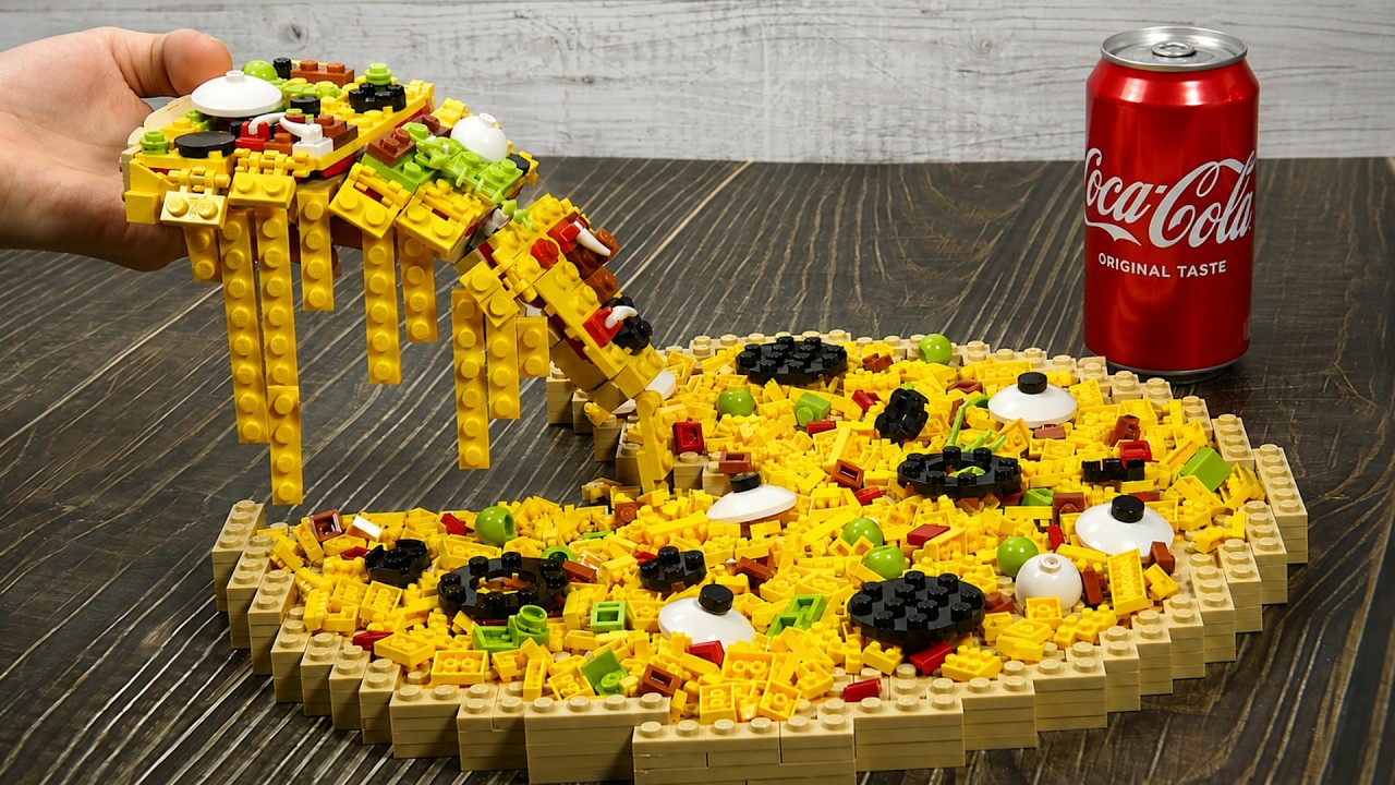 Best of LEGO COOKING Compilation / Lego Food In Real Life Stop Motion Cooking ASMR