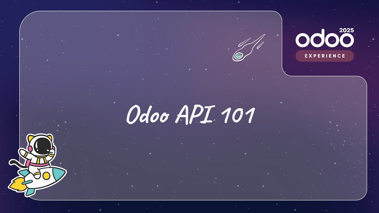 Odoo API 101: как это работает и что нового в Odoo 19?