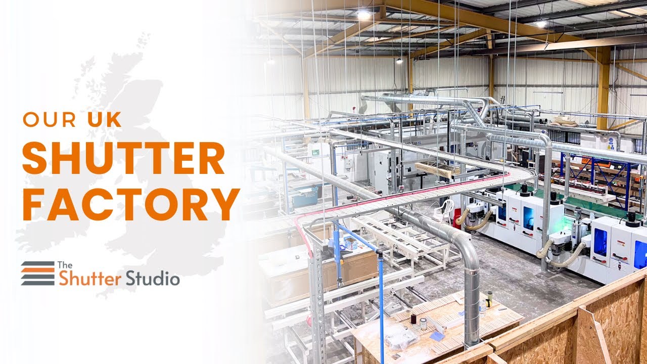 Luxury UK Made Wooden Shutters at The Shutter Studio | Our Factory