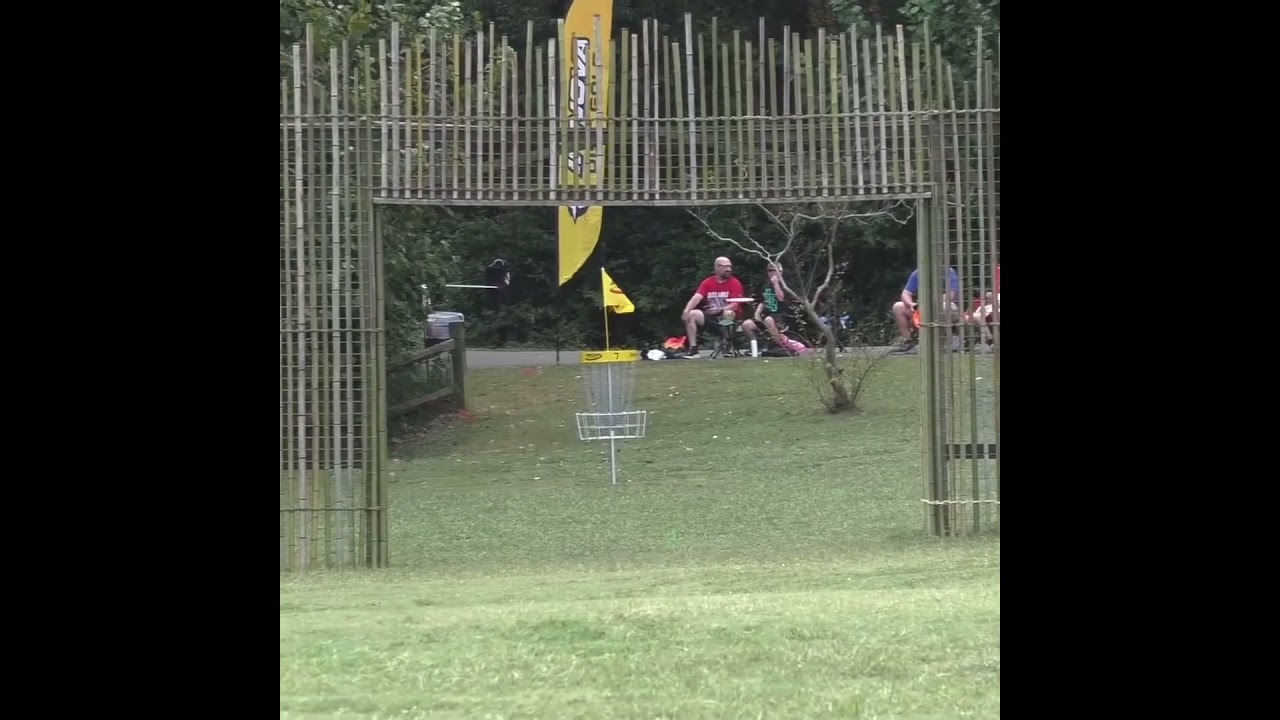 Incredible Disc Golf Shot: Anthony Barela Hits Hole in One at USDGC Hole 7! 🥏