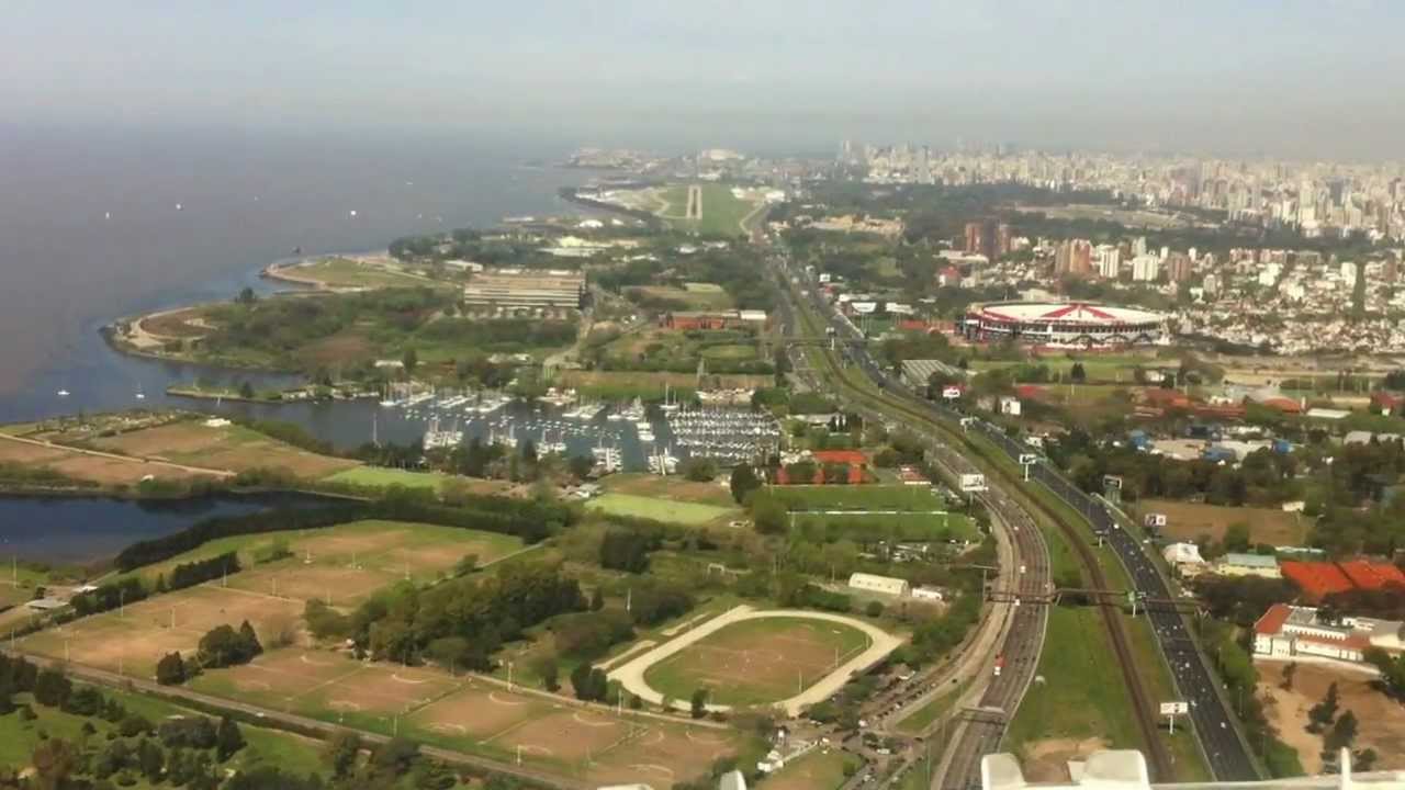 Pouso 737-800 GOL  Aeroparque Buenos Aires