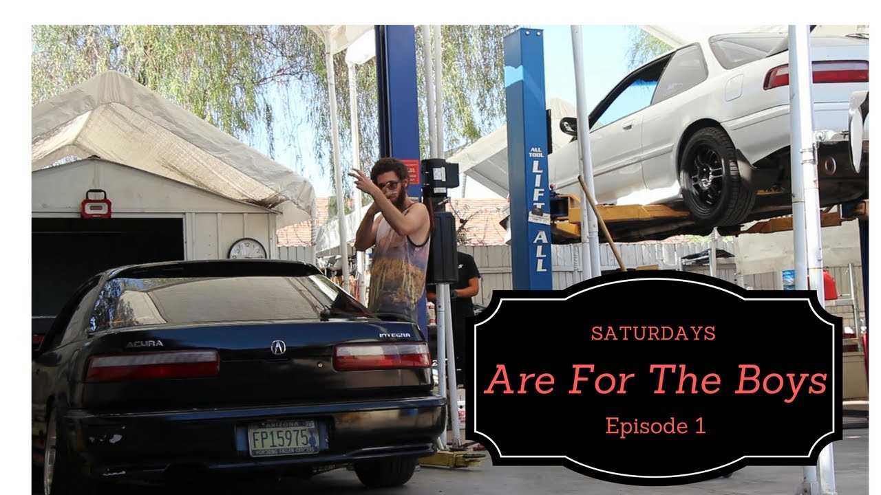 Saturdays Are For The Boys Episode 1 (Ktuned Shifter & Innovative Linkage Install)