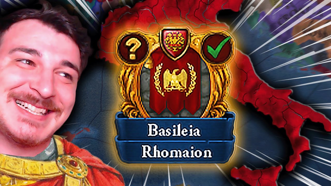 What if Rome Never Fell ? EU4 History Visualized