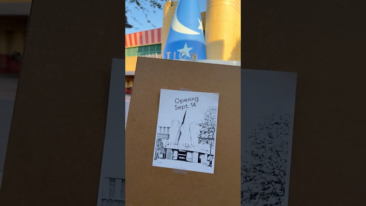 From imagination to animation magic ✨ #HollywoodStudios #WaltDisneyWorld