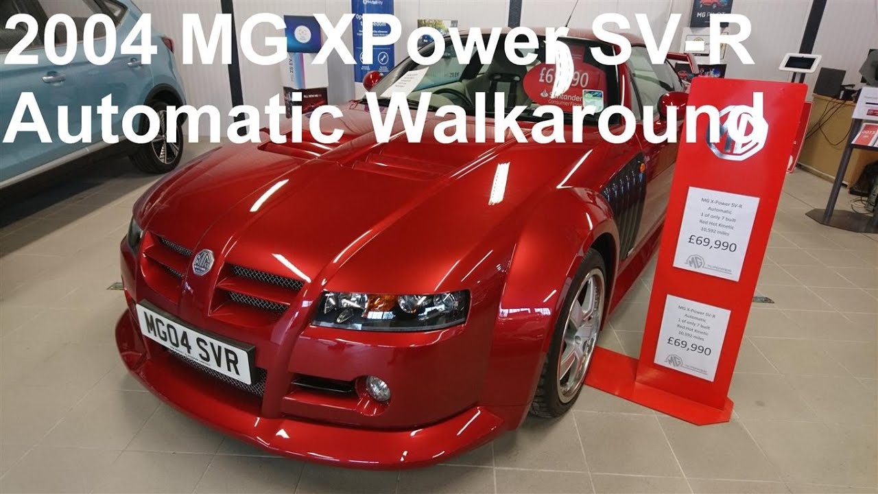 2004 MG XPower SV-R 5.0 Automatic Walkaround - Lloyd Vehicle Consulting