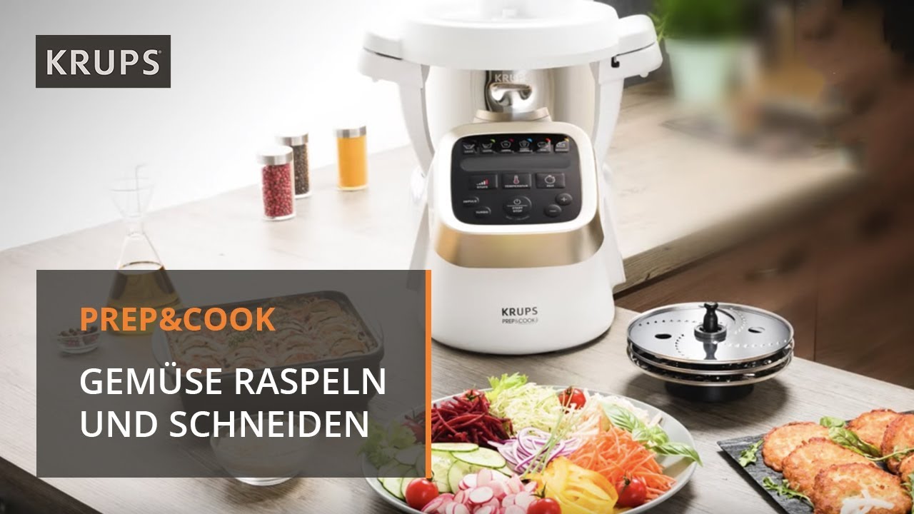 Prep & Cook Shred & Slice Zubehör – reiben, raspeln, schneiden | Krups