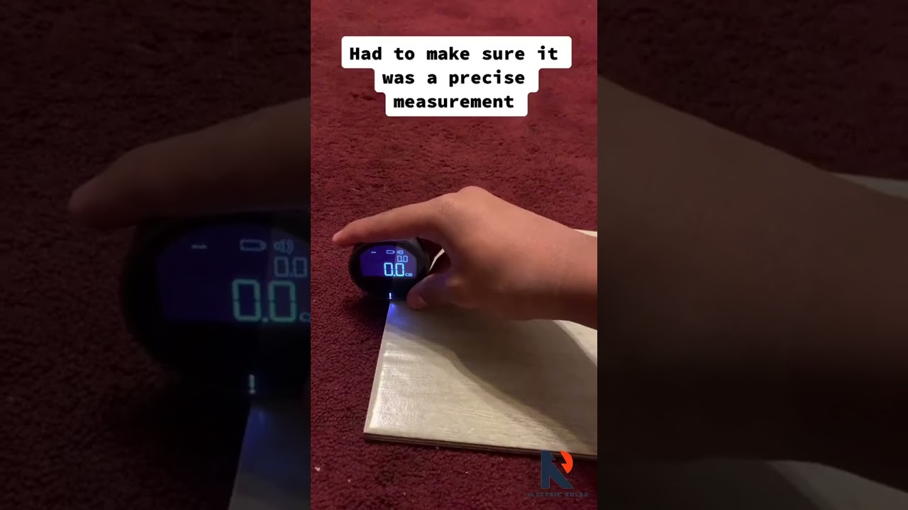 Experience Precision and Efficiency With Electric Ruler #shorts #measuringtape #homeappliances