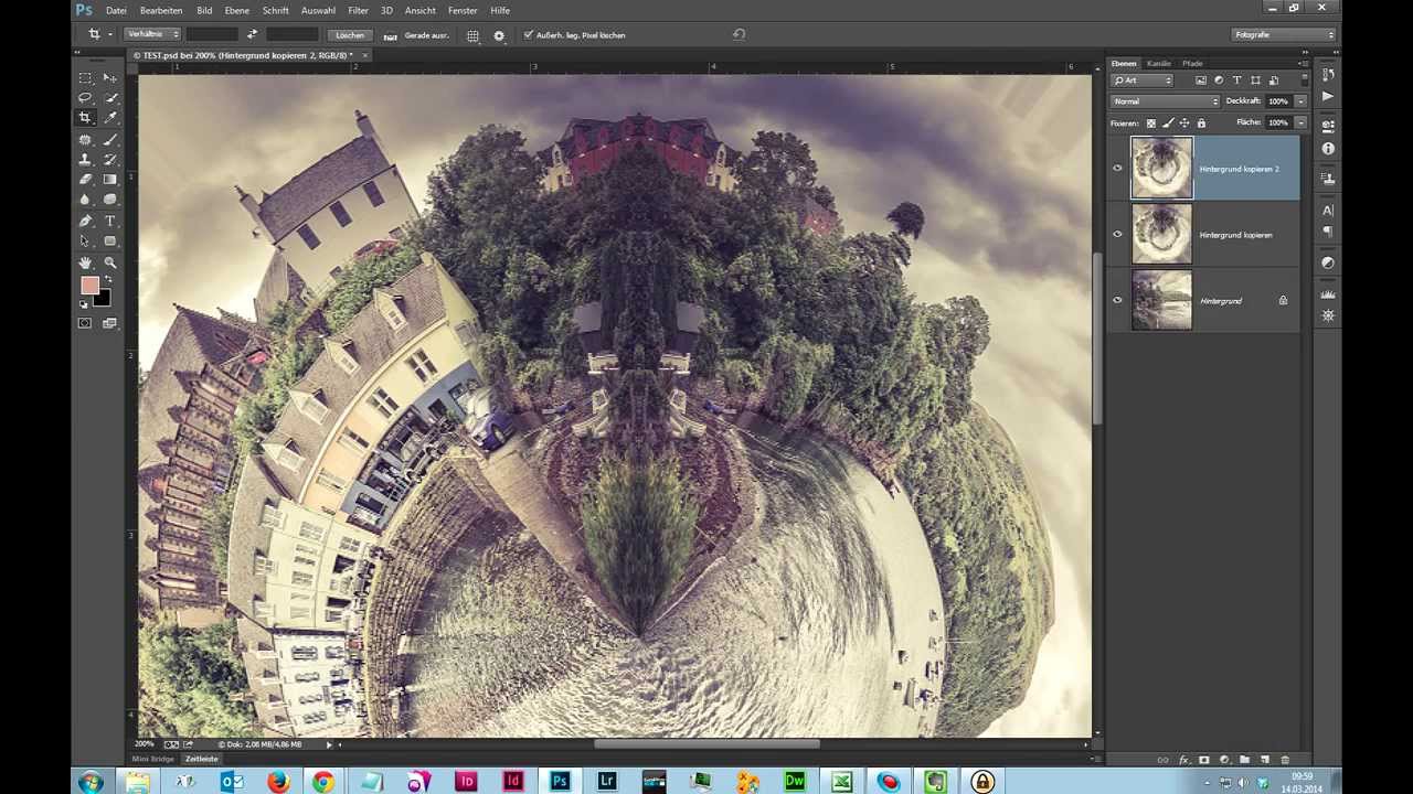 Little Planet in Photoshop