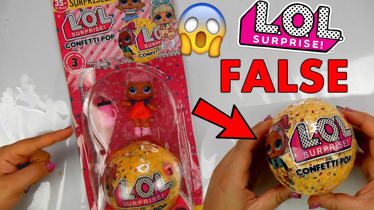 LOL SURPRISE FAKE CONFETTI POP COMPRATA IN EDICOLA A 3 EURO! COME L'ORIGINALE? Iolanda Sweets