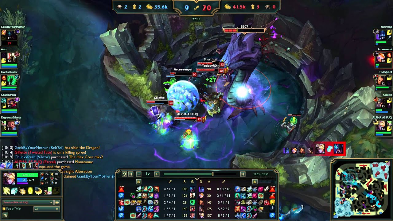 Pentakill by ALPHA AS FUQ as Ezreal