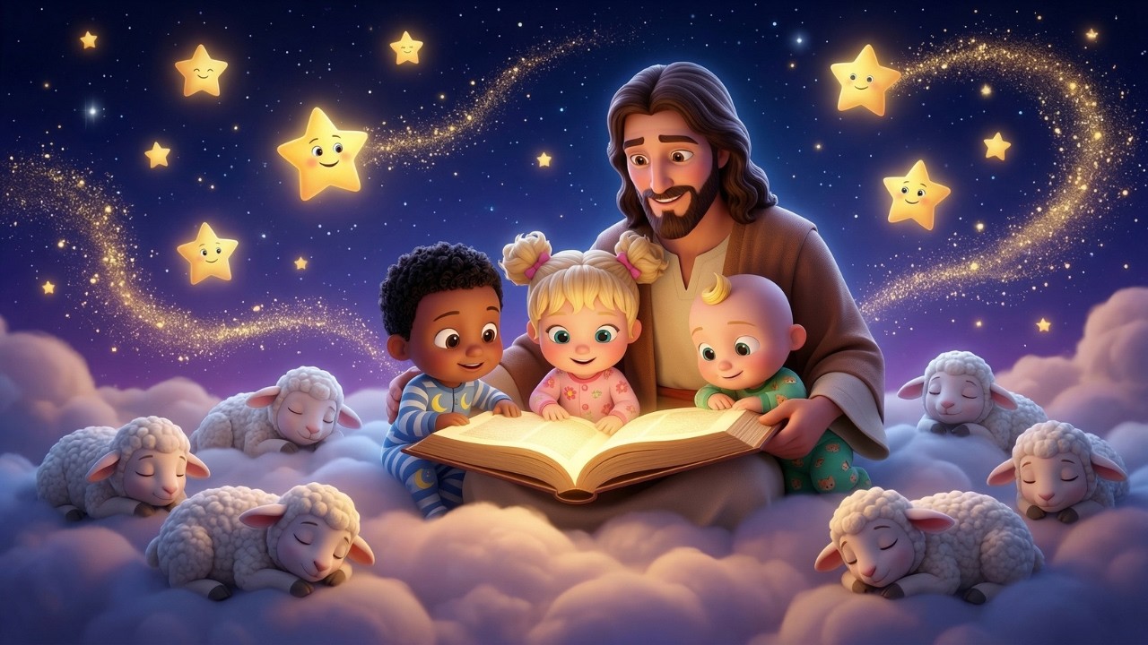 Música Cristiana Suave para Dormir Bebés Toda la Noche con Dulces Canciones de Jesús