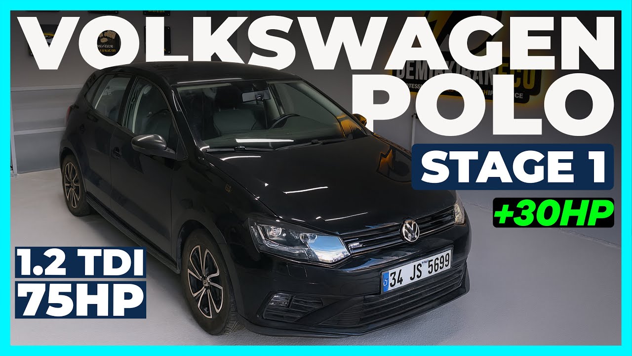 Polo 1.2 TDI Stage 1 | 75 HP’den 105 HP’ye Gerçek Güç Artışı!