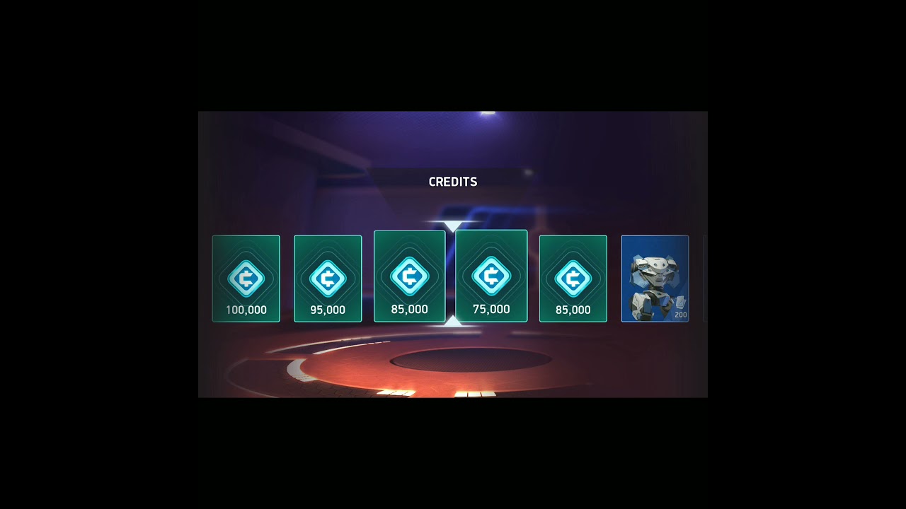 mech arena || first spin in event crate rush