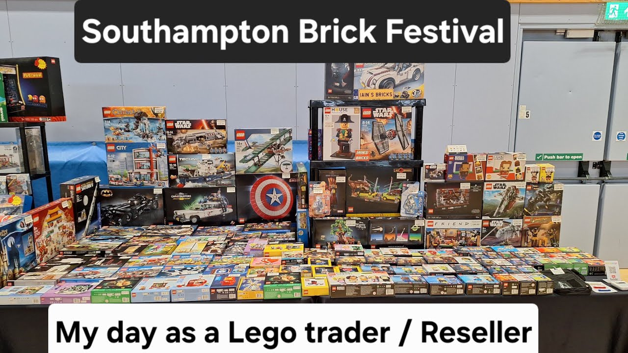 Фестиваль конструкторов Lego в Саутгемптоне. Мой день в качестве продавца Lego на моем последнем ...