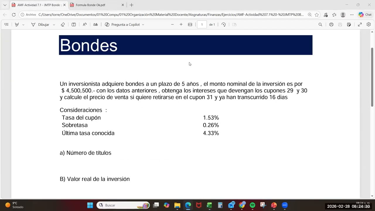 FINANZAS BURSÁTILES Sesión 5