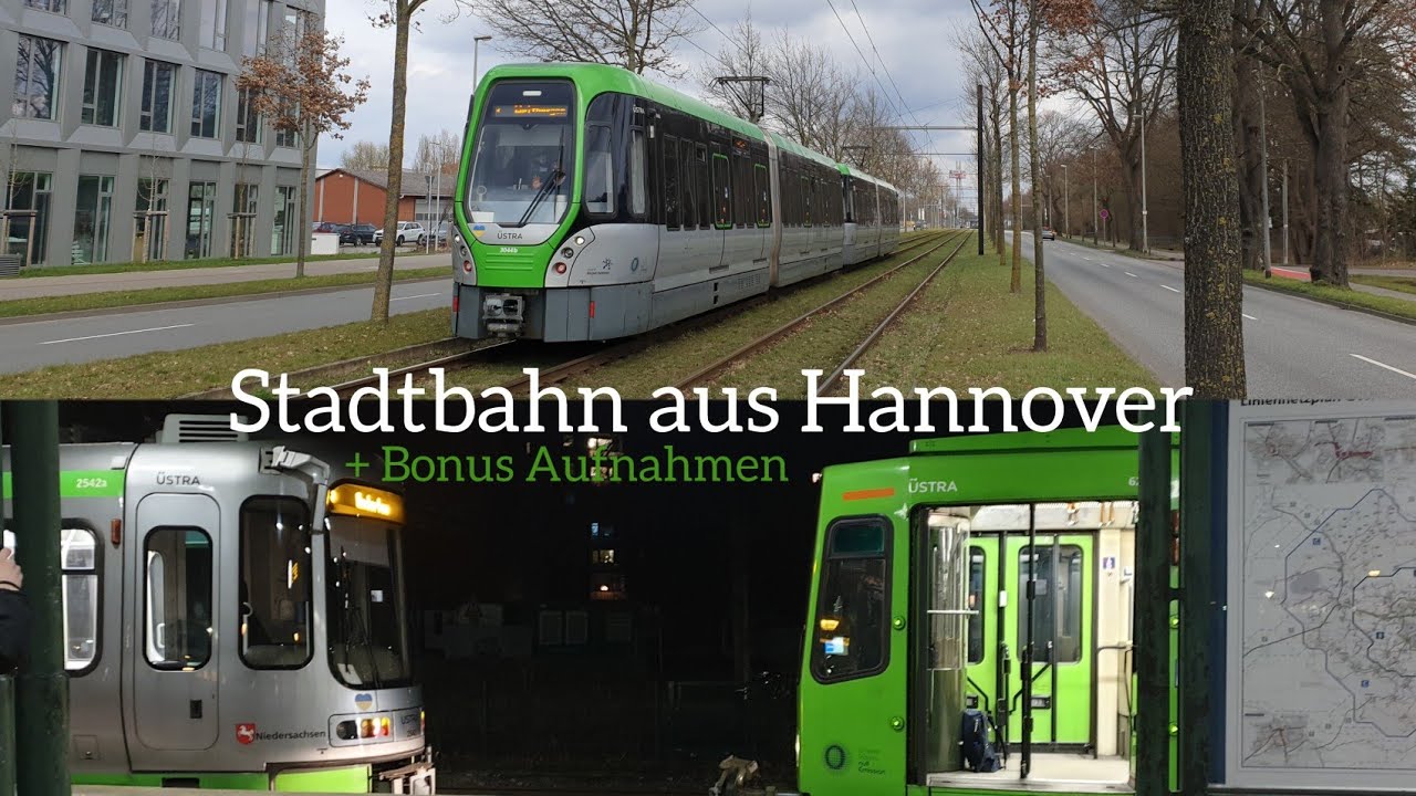 Stadtbahn aus Hannover +Bonus Aufnahmen