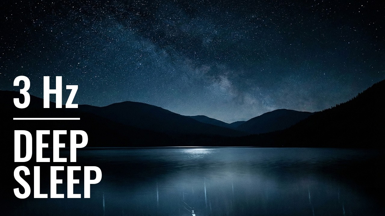 The Cure for Insomnia Instant Deep Sleep with Delta Waves - 3 Hz