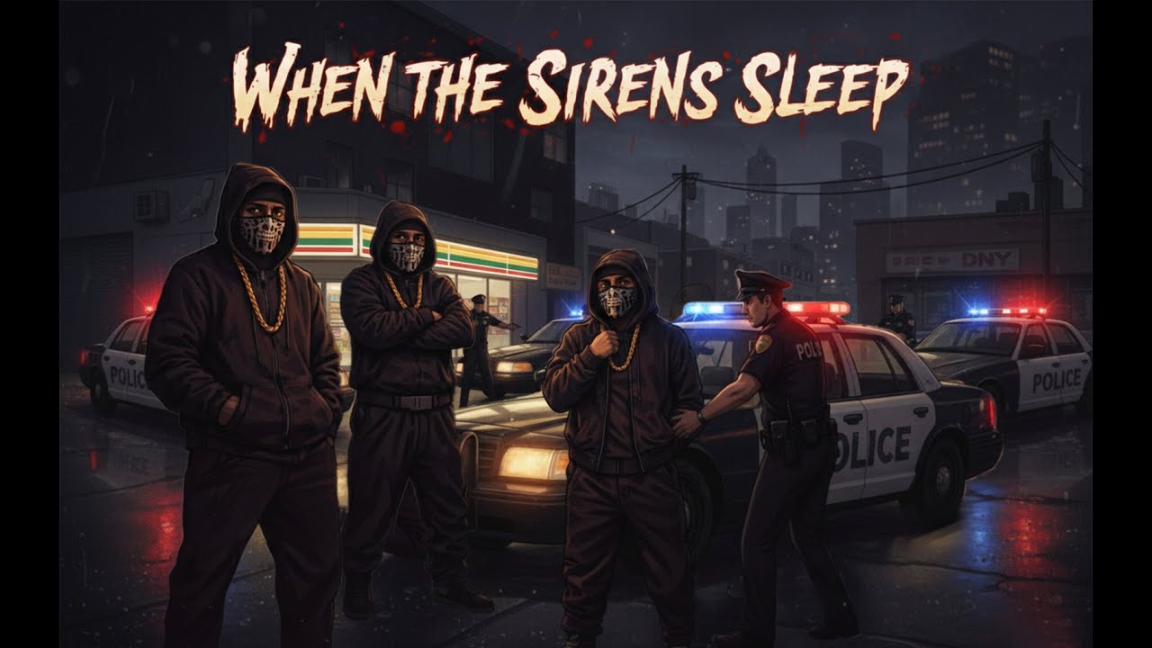 WHEN THE SIRENS SLEEP 🚨🌙 | Dark Late-Night Street Anthem (Official Audio)