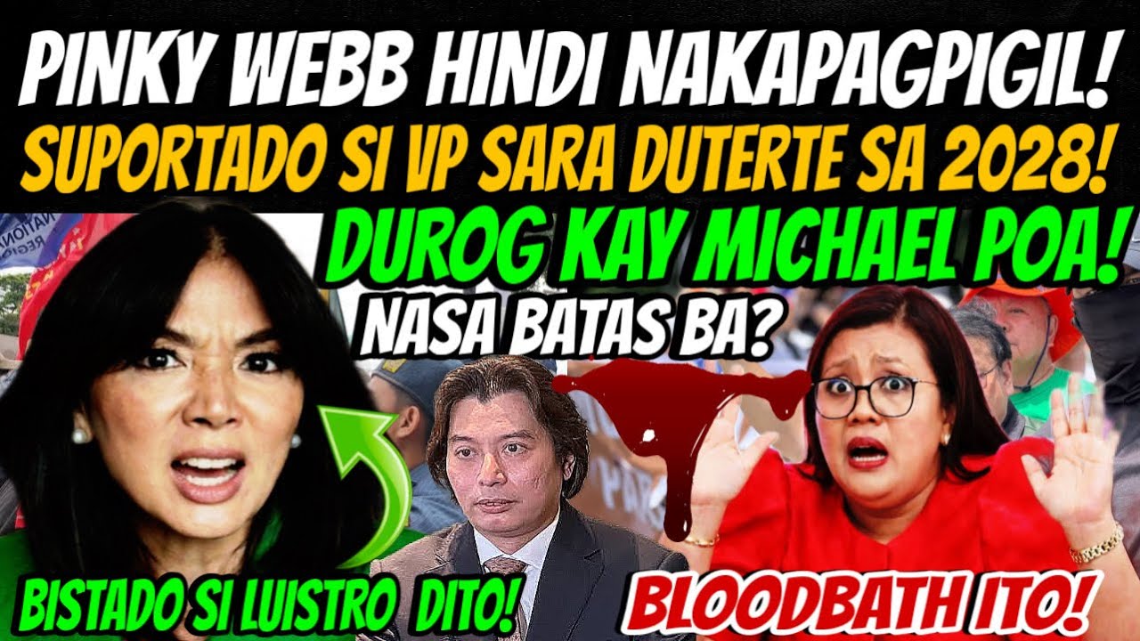 PINKY WEBB NADULAS! GUSTO SI VP SARA DUTERTE SA 2028! DUROG SI DELIMA AT LUISTRO DITO GRABE!