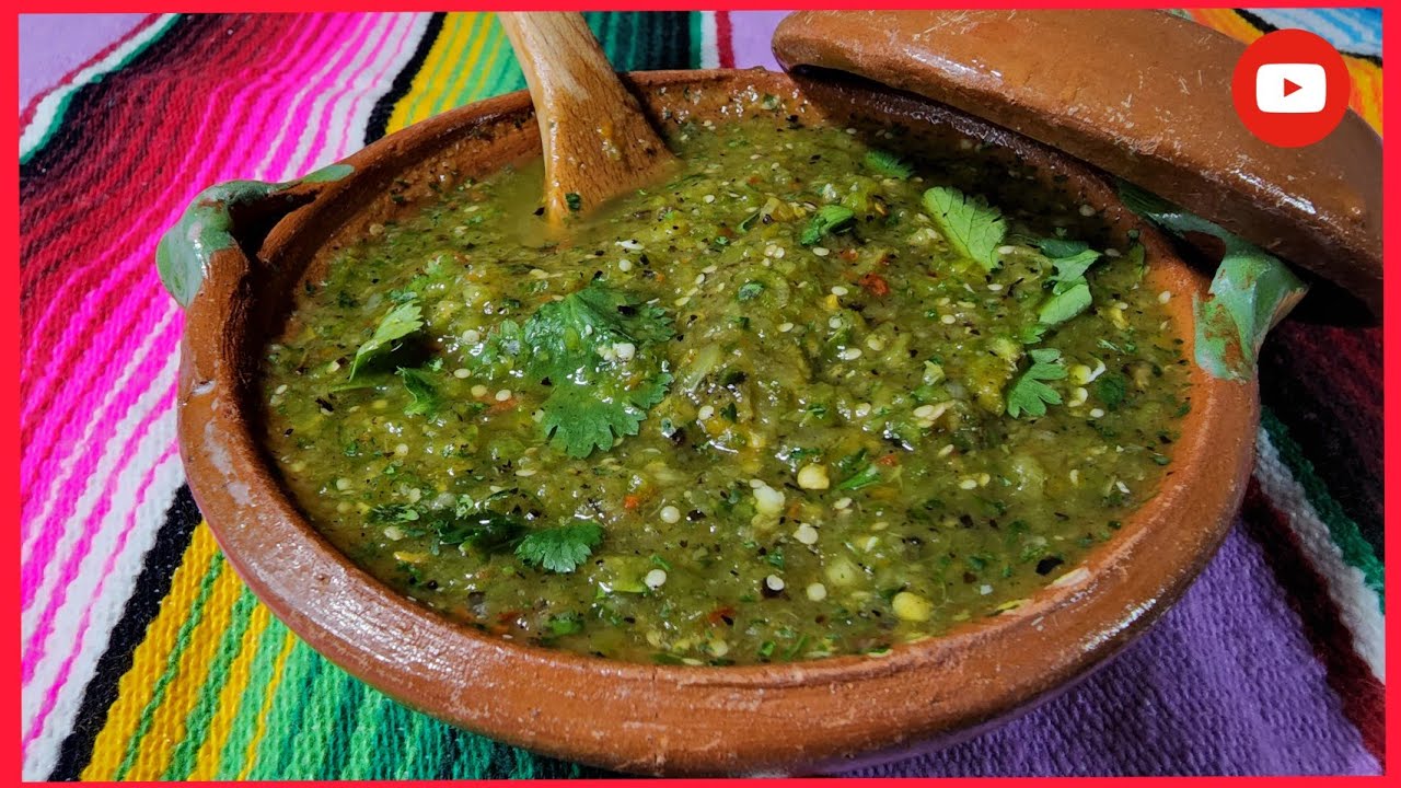 SALSA VERDE TATEMADA CON PIÑA | SALSA ASADA CON PIÑA