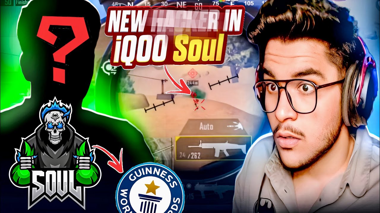 🥵THE NEWEST PLAYER IN *Iqoo Soul* LINEUP *Soul Thunder* Best Moments in Pubg Mobile