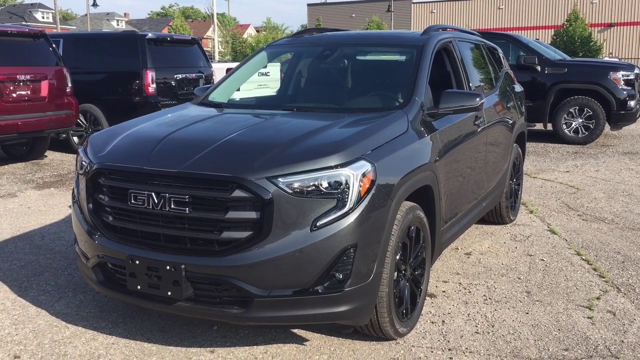 2019 GMC Terrain AWD SLT Black Edition Sunroof Handsfree Hatch 19 Inch Wheels Black Oshawa ON 191246