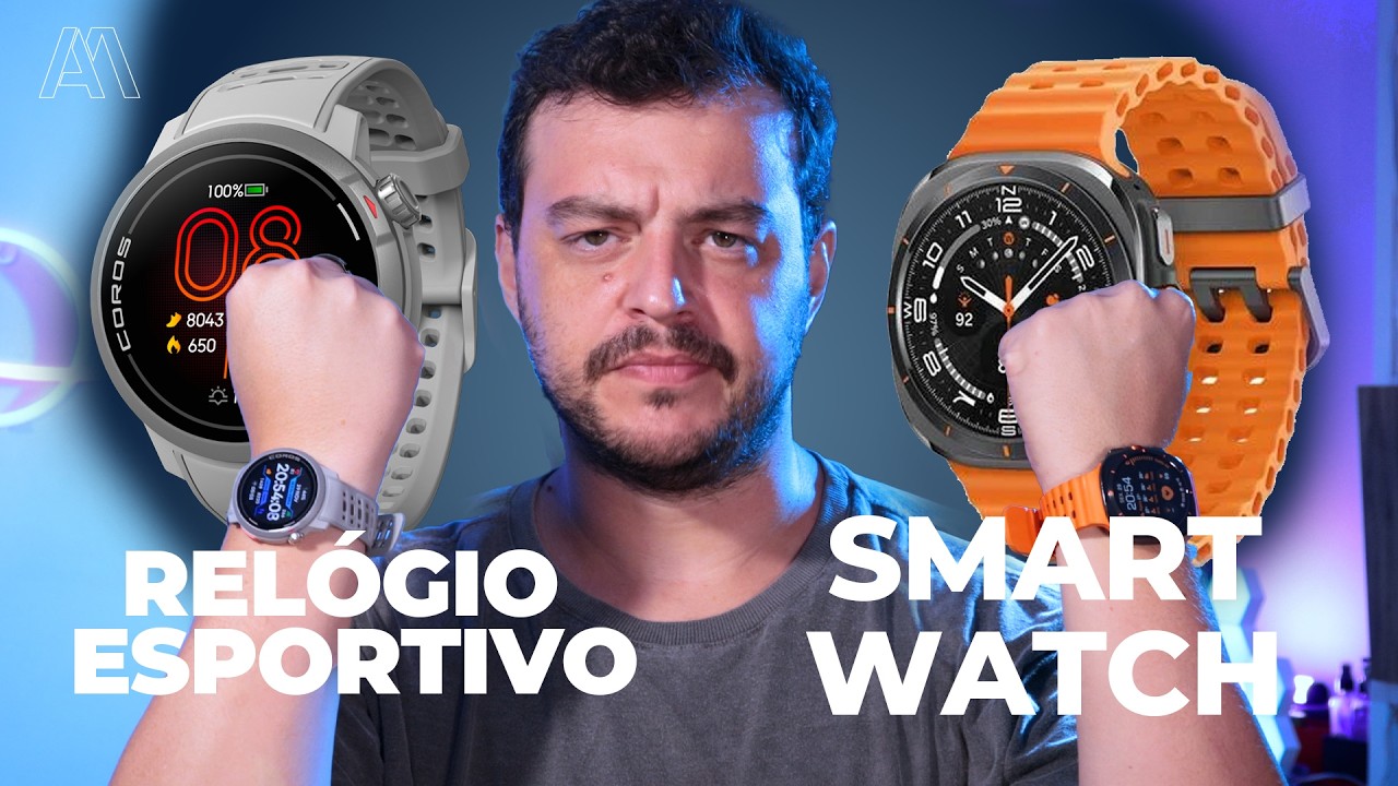 SMARTWATCH ou RELÓGIO ESPORTIVO? A EXPERIÊNCIA COMPLETA