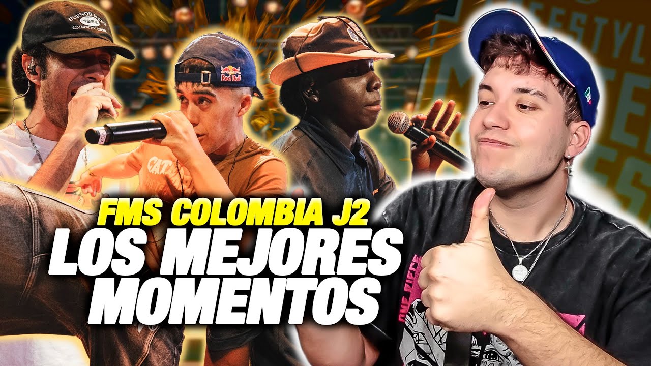 FMS COLOMBIA J02 SIN RELLENO 🔥 EL MEJOR RESUMEN CON TODAS LAS MEJORES RIMAS  Y LOS MEJOMES MOMENTOS