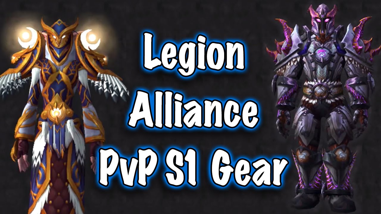 Jessiehealz - Legion Alliance PvP Season 1 Gear (World of Warcraft)